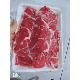 Thịt cổ bò Mỹ BBQ - 500Gr