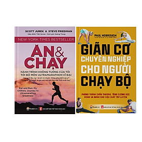 Combo 2 Cuốn Ăn Và Chạy + Giãn Cơ Chuyên Nghiệp Cho Người Chạy Bộ