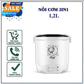 Mua Nồi cơm điện mini 2 trong 1 thế hệ mới ( MẪU MỚI 2020)