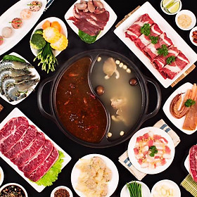 Goimon.net - Hotpot House - 1 Trong 6 Set Lẩu Nhiều Hương Vị Lựa Chọn Dành Cho 2-3 Người