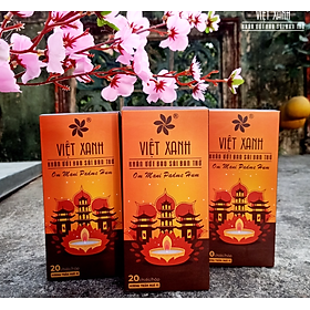 Hộp 20 khăn ướt bao sái ban thờ Việt Xanh