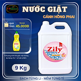 Nước Giặt Zily Can 9Kg - Tặng 1 Nước Rửa Chén Zily 750 Gr