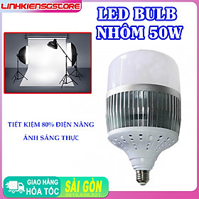 Bóng đèn búp trụ nhôm kín nước công suất 50W 100W 150W TRẮNG đèn bulb led