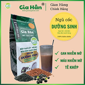 Bột Gạo lứt- mè đen - đậu đen xanh lòng 100% tự nhiên