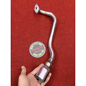 Cổ pô inox 304 phi 27mm x 1.5mm gắn pô Din , gắn pô độ pô lon , pô 4road dành cho xe PCX Thái 2011