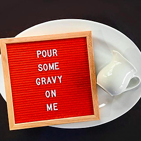 Letter Board - Bảng gỗ chữ ghép trang trí mỗi ngày một câu nói