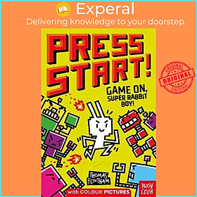 Hình ảnh Sách - Press Start! Game On, Super Rabbit Boy! by Thomas Flintham (UK edition, paperback)