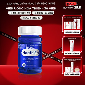 Viên Uống Hoa Thiên Hộp 30 Viên Giúp Đẹp Da Cân Bằng Nội Tiết Tố Cải Thiện Sinh Lý Nữ