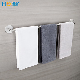 Thanh treo khăn tắm quần áo dán tường inox 304 Hobby Home Decor TT
