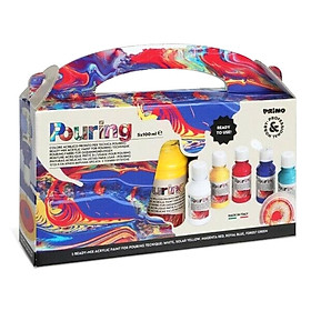 Bộ Màu Nước Acrylic Primo 5 Màu 100ml 4002P5S