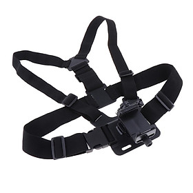 Chest Mount Harness Strap Holder with Phone Clip for Mobile Phones