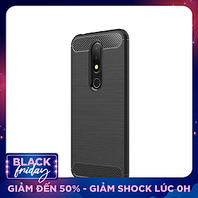 Ốp lưng chống sốc Likgus cho Nokia 6.1 Plus / Nokia X6 (chuẩn quân đội, chống va đập, chống vân tay) - Hàng chính hãng