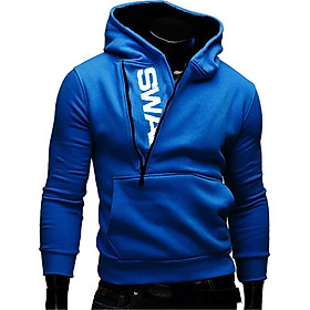 Áo Hoodies Nam Dây Kéo Cách Điệu Dài Tay Kèm Quần Dành Cho Mùa Đông