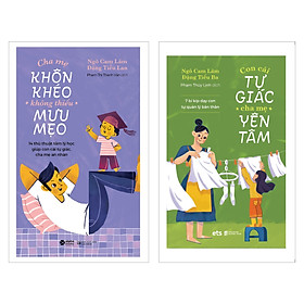 [Download Sách] Combo Cha Mẹ Khôn Khéo, Không Thiếu Mưu Mẹo + Con Tự Giác Cha Mẹ Yên Tâm