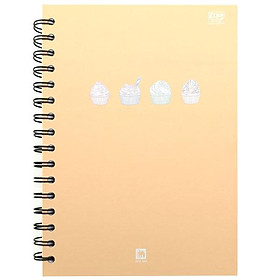 Sổ Lò Xo A5 Kẻ Ngang 300 Trang 70gsm - Elephant WHC-605 - Màu Cam