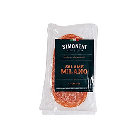 Xúc xích khô Salame Milano Simonini - Sliced 80g