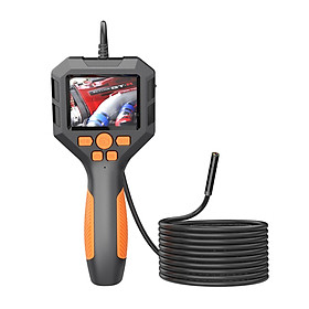 Industrial Endoscope 1080P Digital Borescope IP68 Waterproof Snake Scope Camera Electronic Camera Video Picture Taking Handheld Inspection Camera with 2.8-inch IPS Screen with LED Light for Pipeline Vehicle Inspection
