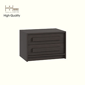 Mua HAPPY FURNITURE   Táp đầu giường 2 ngăn kéo - RUBEL  THK_253   60cm x 40cm x 40cm DxRxC