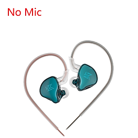 KZ EDCX trong tai nghe tai nghe di động có dây có dây Tiếng ồn 3,5 mm tai nghe âm thanh nổi cho âm nhạc thể thao