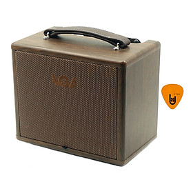 [Bluetooth] Ampli Đàn Guitar Acoustic AGA SC-X1 (20W) - Loa Amply Thế hệ mới thay cho SC20 (SC-20-III) Amplifier SCX1 Hàng Chính Hãng - Kèm Móng Gẩy DreamMaker