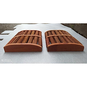 Bàn lăn massa chân gỗ hương (28 x 20cm)