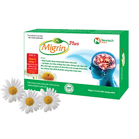[6 tặng 1] Migrin Plus - Kiểm soát thiếu máu não, đau...