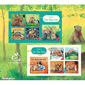 [Combo 10 cuốn GẤU HÒA ĐỒNG - GẤU KHÔN LỚN] - GẤU BỊ ỐM - GẤU CHẲNG CHỜ NỔI - GẤU THỨC ĐÓN GIÁNG SINH - GẤU THAY RĂNG - GẤU SỢ HÃI - GẤU SAY NGỦ - GẤU NÓI CẢM ƠN - GẤU MUỐN NỮA - Quảng Văn - NXB Phụ Nữ.