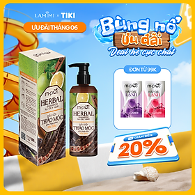 Dầu Gội Thảo Mộc Thiên Nhiên M.Pros 300ml - Cho Tóc Khô, Tóc Dầu, Tóc Thường - Sạch Sâu, Giảm Gãy Rụng - Lamimi Chính Hãng
