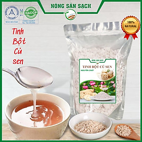 Tinh Bột Củ Sen Nguyên Chất Nhà Làm 100% Truyền Thống