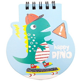 Sổ Lò Xo Hình Khủng Long X-263 - Mẫu 1