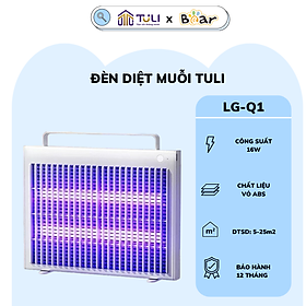 Mua Đèn máy bắt muỗi cao cấp  thông minh TuLi Q1 bắt diệt muỗi  côn trùng và kiến ba khoan an toàn không độc hại  Bảo hành 2 năm.