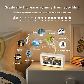 Đồng Hồ Để Bàn Báo Thức SZELAM MultiAlarm Clock Kiêm Đèn Ngủ 8 Chế Độ LED - Home Decor Furniture