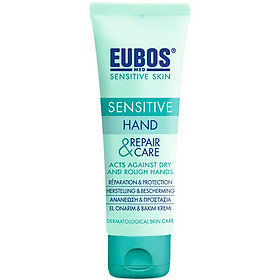 Kem dưỡng và bảo vệ da tay cho da nhạy cảm EUBOS Sensitive Hand Repair & Care