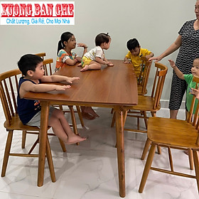 Mua Freeship Bộ bàn ăn song tiện 1m6 6 ghế HCM Biên Hòa Bình dương