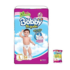 BOBBY TẢ QUẦN L54 (TẶNG 6 MIẾNG CÙNG SIZE)