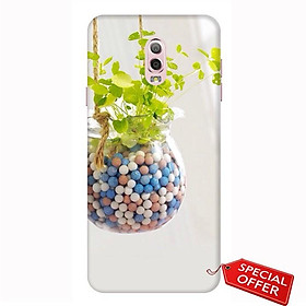  Ốp lưng dành cho điện thoại Samsung J7 Plus - nhựa dẻo Silicone in hình Bình Hoa (indoor plants) 