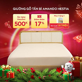 Mua Giường gỗ Tần Bì Amando Hestia nhập khẩu châu Âu  chất lượng bền bỉ  khả năng chống cong vênh và mối mọt tốt