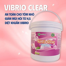VIBRIO CLEAR - Xử lý khuẩn phổ rộng hiệu quả trong ao nuôi tôm cá