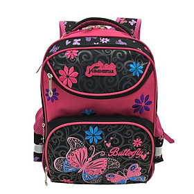 Balo Học Sinh Nữ Cấp 1-2 họa tiết con Bươm Bướm