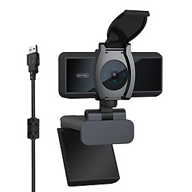Webcam HD 1080P HXSJ S3 có 5 triệu điểm ảnh tự động lấy nét,Video Call tích hợp Micrô với che bảo mật cho PC