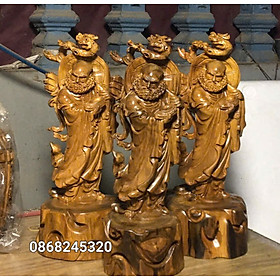 Mua Tượng đạt ma sư tổ bằng gỗ bách xanh thơm nức nức kt cao 30×12×10cm