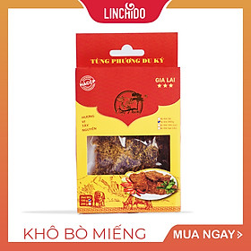 Khô Bò Miếng _ Tùng Phương Du Ký _ Loại 100 Gram  LOẠI HỘP