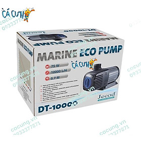 Máy bơm 75W tiết kiệm điện, Máy bơm chìm hồ cá koi JECOD DT 10000