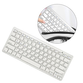 78 Keys Bluetooth Keyboard Russian for Computer Desktop Laptop Portable Slim