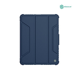 Bao da iPad Nillkin dành cho iPad 10.2 2019-2020-2021/ iPad Pro 11"-Air4-Air5/ iPad 12.9 2020-2021 Bảo Vệ Camera - Hàng nhập khẩu - iPad Pro 11' (20/21) - Xanh