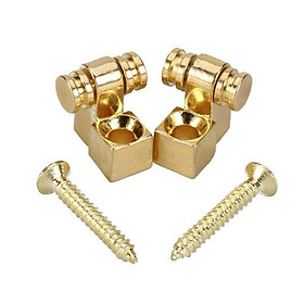 Set of 2 Gold Roller String Retainer Trees Parts