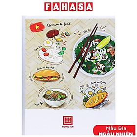 Tập Pupil Traditional Food - Kẻ Ngang 80 Trang 58gsm - Hồng Hà 1104 (Mẫu Bìa Giao Ngẫu Nhiên)
