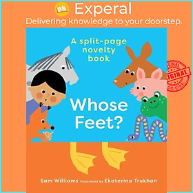 Sách - Whose Feet? by Sam Williams (UK edition, hardcover)