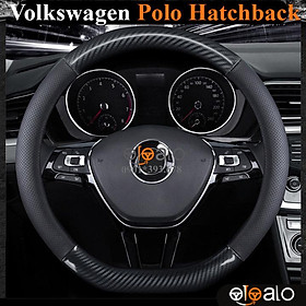 Bọc vô lăng volang xe Volkswagen Polo da PU cao cấp BVLDCD - OTOALO