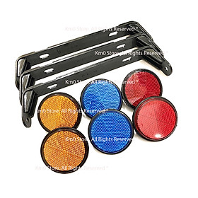 Bộ Mắt Mèo Phản Quang Gắng Biển Số Kèm Pat Nhựa G1354
